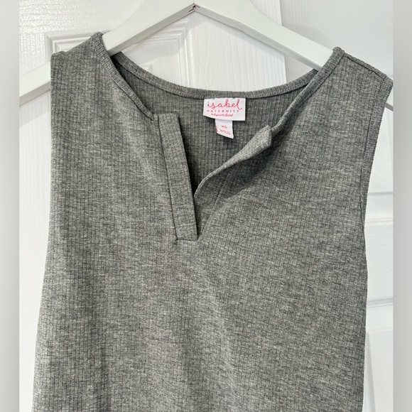 Ingrid and Isabel XS Ribbed Maternity Dress - Picture 2 of 3